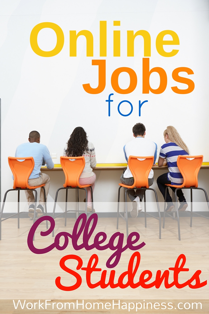 Ideas for college students to work from home (or dorm!).