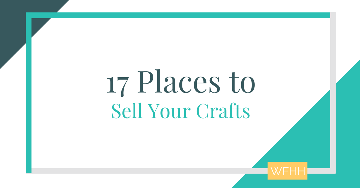 Sell crafts from home and turn your hobby into a money-making opportunity!