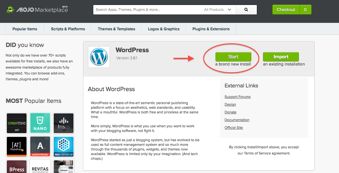 how to start a wordpress blog, how to start a bluehost blog