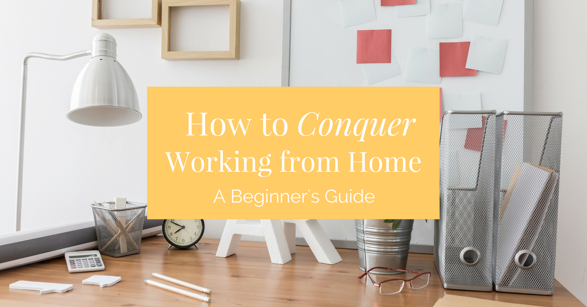 New to the world of remote working? Learn how you can conquer working from home while creating a healthy, happy, and productive home office environment!