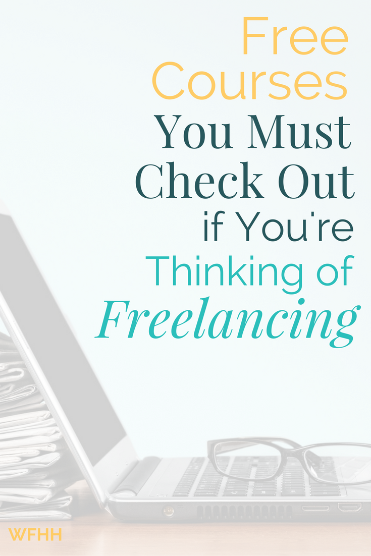 Thinking of freelancing? Check out these free courses first! Learn about popular services you can offer, how much money you might make, and what it takes to be successful -- all for free. These free courses are a great way to 'try' freelancing first.