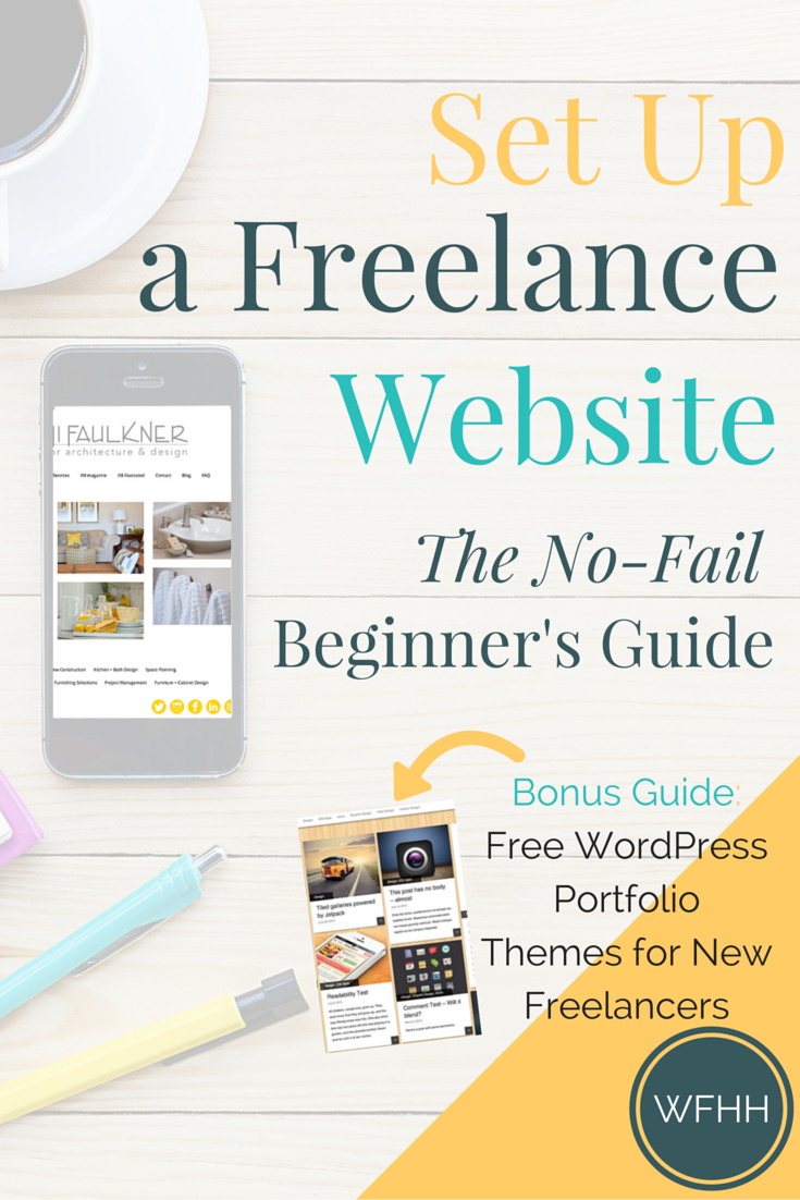 As a freelancer, you get to set your own hours, pick the projects you work on, and set your rates! If you're ready to join the freelance ranks, you'll need your own website to showcase your work. This no-fail beginner's guide will show you, step by step, how to create a freelance website that sells your services for you. Click through to learn how easy it is to set up your own freelance website. Plus, bonus guide of the best FREE WordPress portfolio themes for new freelancers!