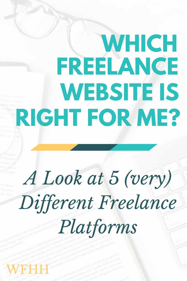 No two freelance websites are created equal -- find your favorite way to earn with these 5 (very) different platforms. 