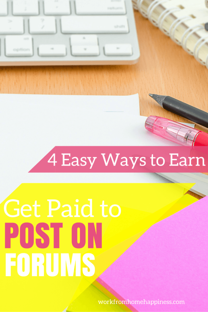 If you participate in discussion boards and enjoy being social, check out these ways to get paid to post on forums. This is an easy (and fun!) way to earn extra money online!