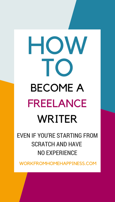 Need to know how to become a freelance writer? This post will show you how! It's got great ideas for beginners who want to become a freelance writer but are totally clueless on how to get started. Don't worry, you don't need any professional experience to become a freelance writer!