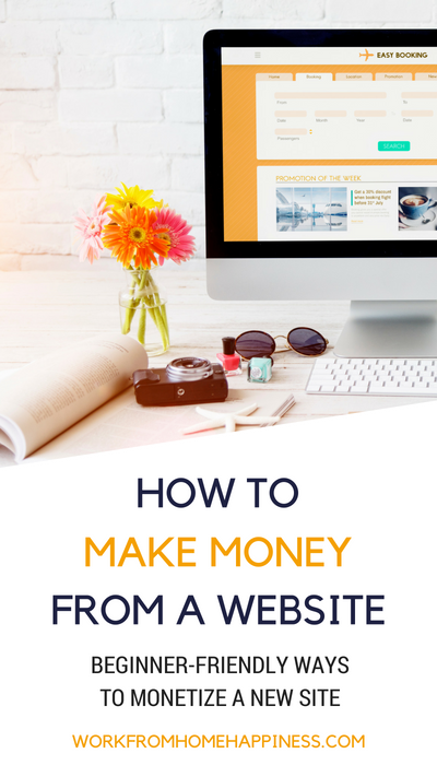 Wondering how to make money from a website? Here are 6 ideas you can use to monetize a new website! Psst: they're super simple to get started too. 