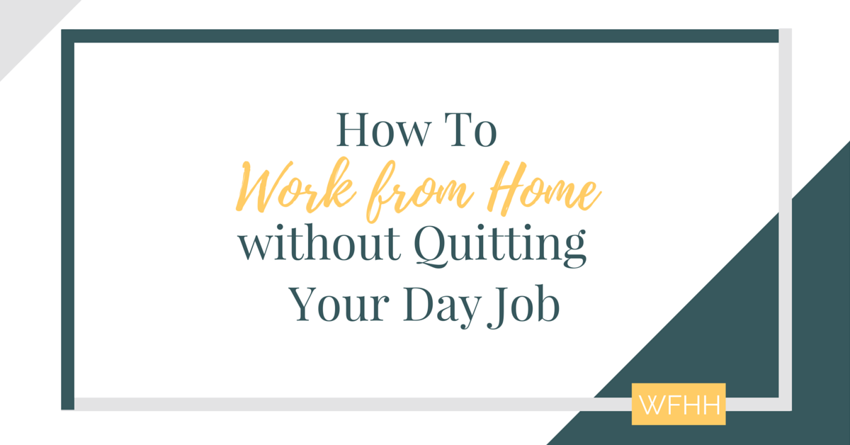 Need a flexible way to supplement your income that doesn't interfere with your 9-to-5? Check out these ways to work from home without quitting your day.