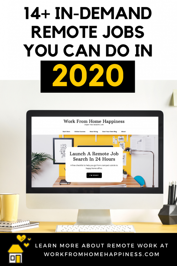 In-Demand Remote Jobs You Can Start in 2020 (and Beyond!) 