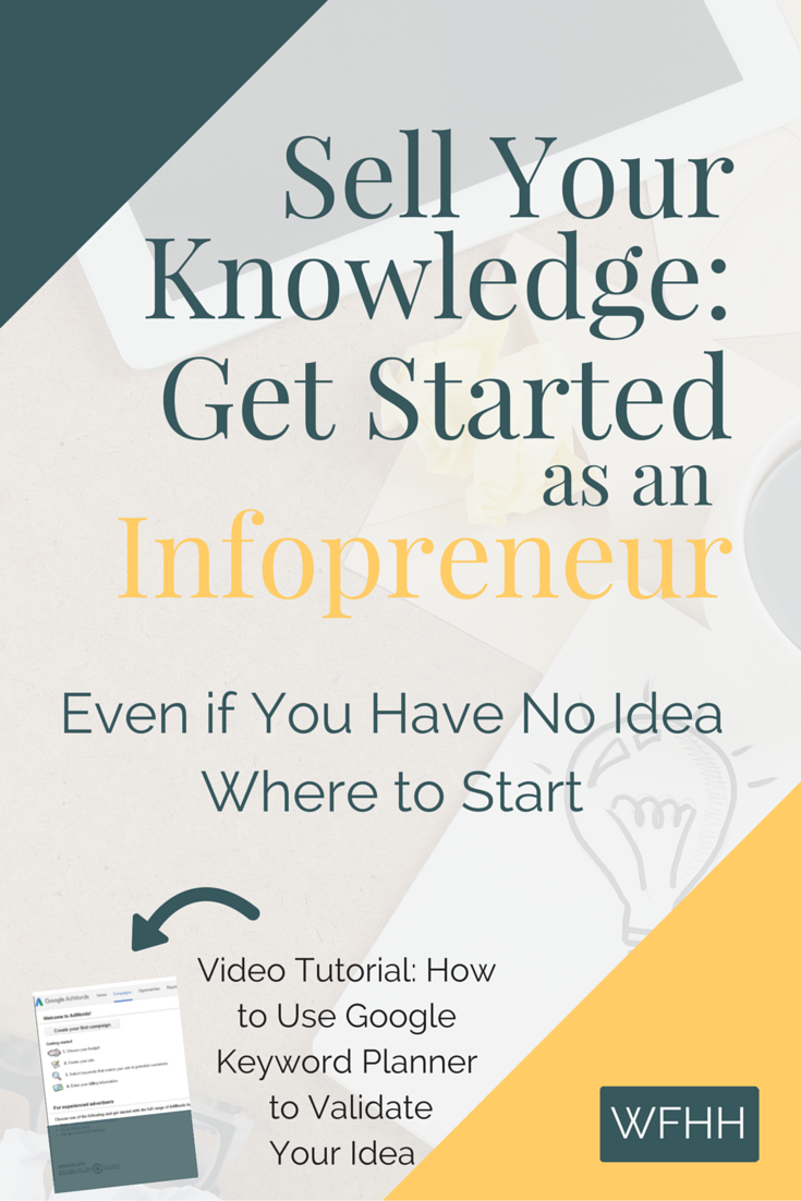 It's never been a better time to be an infopreneur. If you have knowledge on a particular subject or tons of practical experience, you can earn money online selling what you know. As an infopreneur you get to help others solve their problems while getting paid to share your wisdom. Click through to take the first step in becoming an infopreneur!