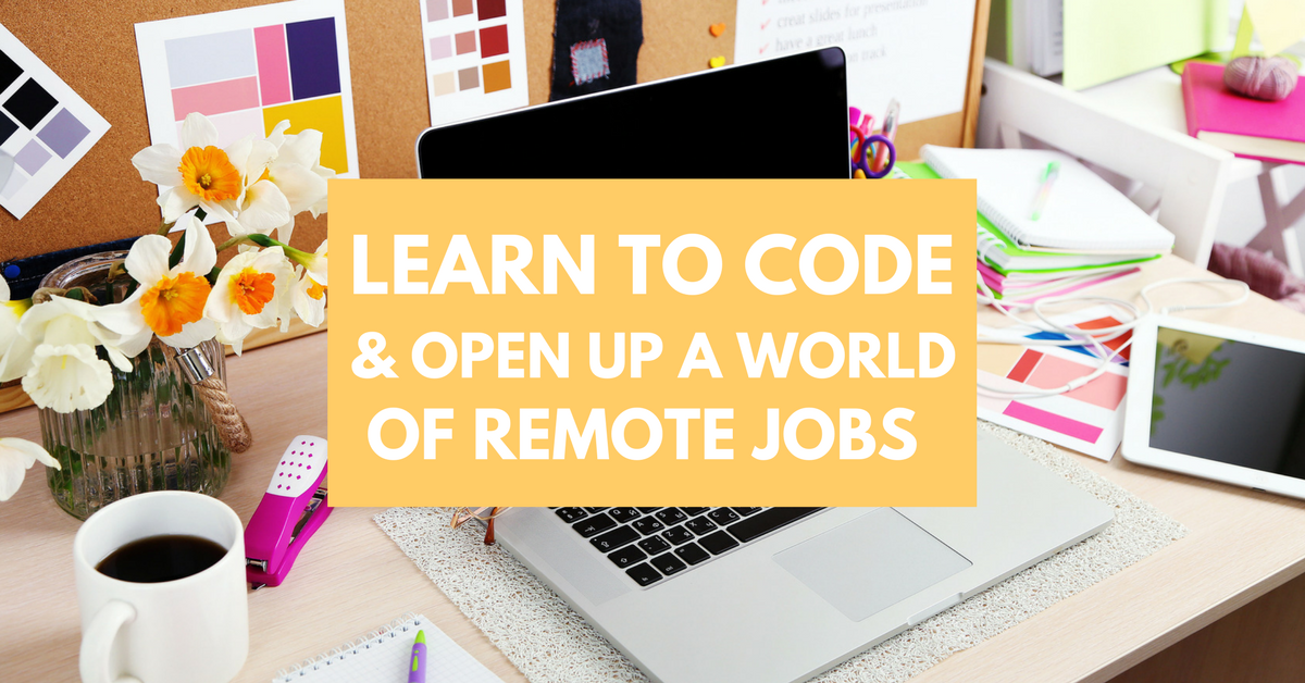 Learn to code, and open up a world of remote job opportunities! If you've been looking for an out-of-the-cube career, coding may very well be your ticket to work freedom. And the best part? You can learn to code for free! Here's how.