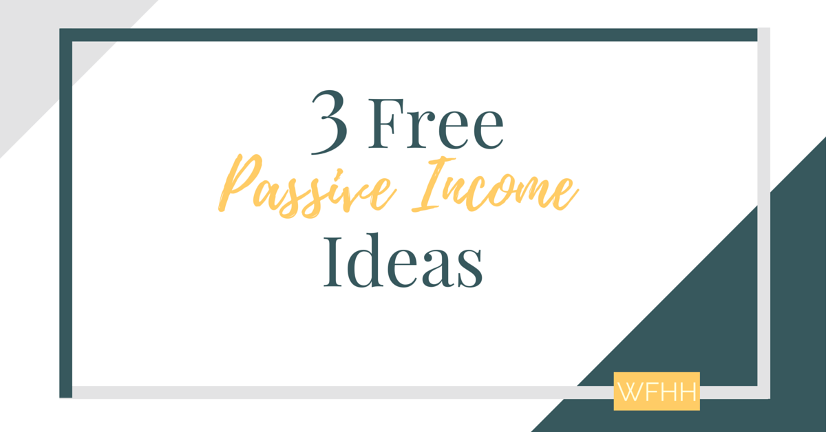 Ready to start earning money any time, day or night? Here are 3 passive income ideas you can start for free to begin earning money while you sleep!