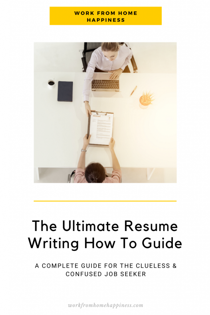 Resume writing is tough. Make it a little bit easier with this ultimate resume writing how to guide.