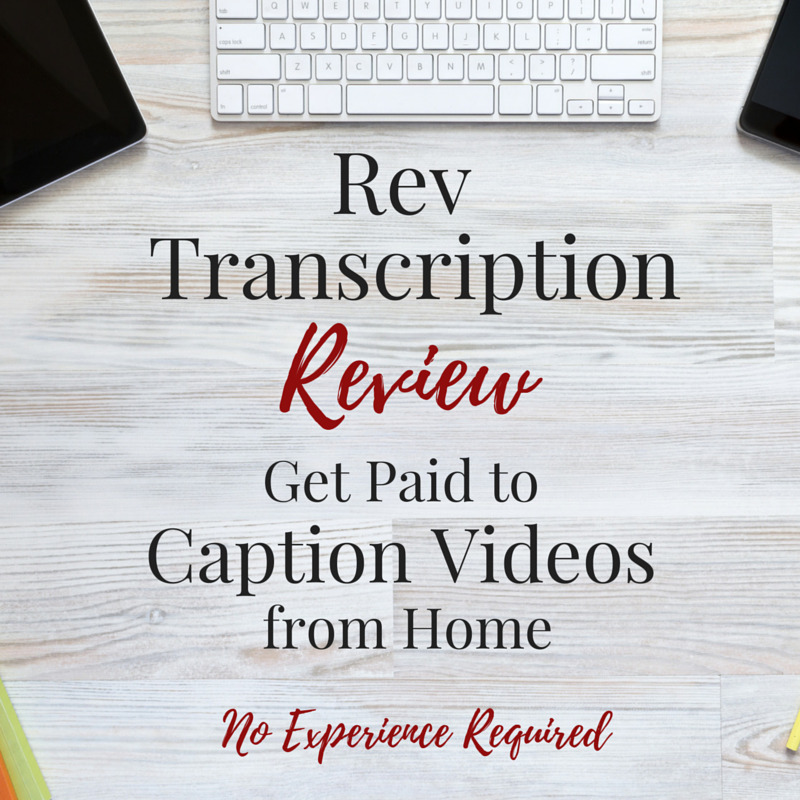 You can earn as much as $1,500/month captioning videos from home. Check out this Rev transcription review to find out how you can become a paid captioner -- no experience required!