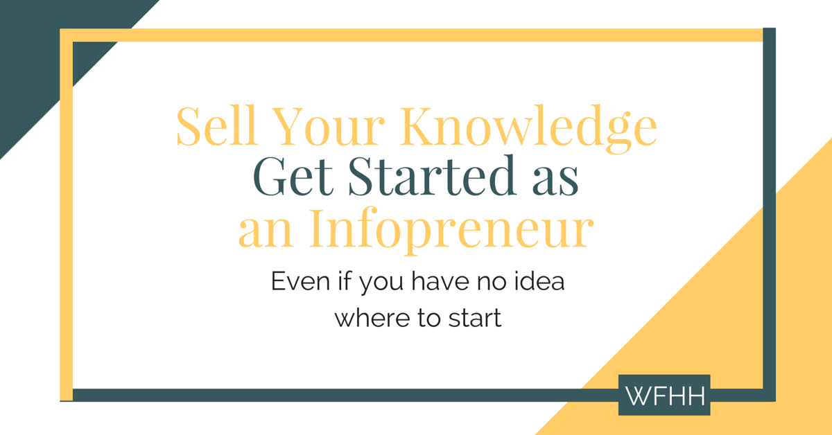 It's never been a better time to be an infopreneur. If you have knowledge on a particular subject or tons of practical experience, you can earn money online selling what you know. As an infopreneur you get to help others solve their problems while getting paid to share your wisdom. Click through to take the first step in becoming an infopreneur!