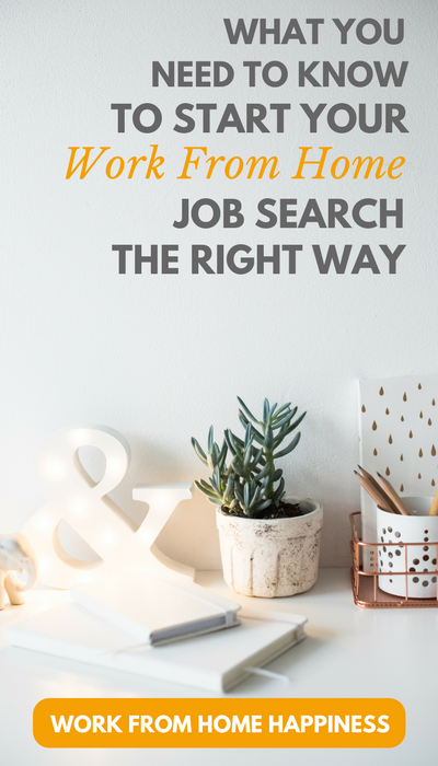 Ready to start your work from home job search but have no idea where to actually start? No problem! Here's what you need to know to start your search off the right way.