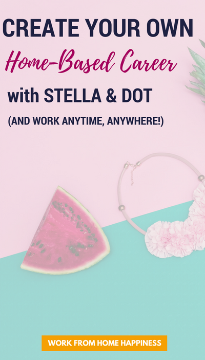 Looking for a fun, flexible home-based career? Become a Stella and Dot Stylist and work whenever and however YOU want. 