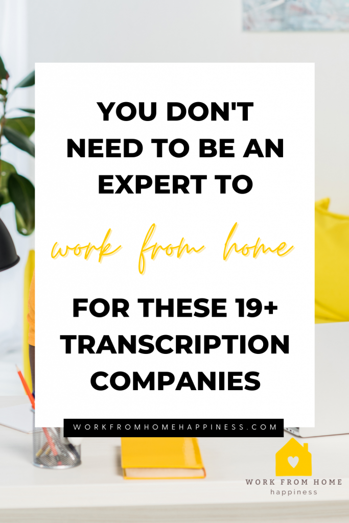 Looking for transcription jobs online? Look no further! These 19+ transcription companies will hire you to type from home, even if you have zero transcription experience!