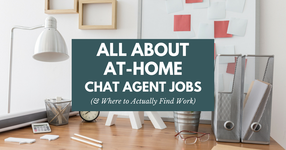 Looking for non-phone work from home jobs? Learn what it takes to be a chat agent and where to find these popular work from home jobs!