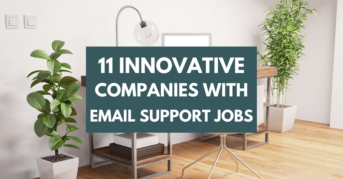 When you want a work from home career but don't want to pick up a phone, consider one of these remote email support jobs.