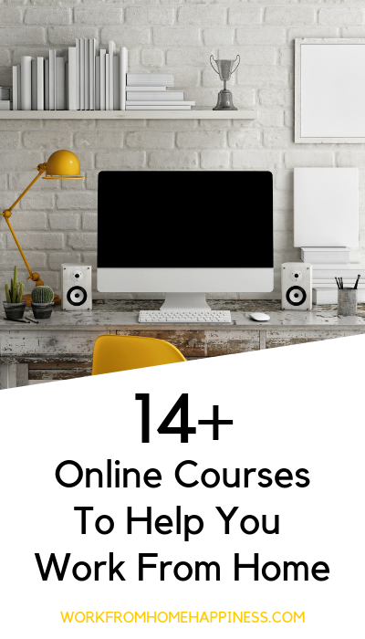 These work from home online courses can teach you the skills needed to land a remote job!