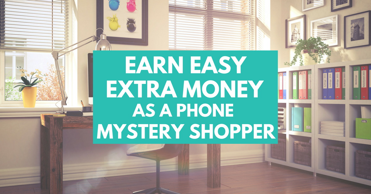 Have kids? Pets? Noisy neighbors? No problem! You can still earn easy extra money from home as a telephone mystery shopper.